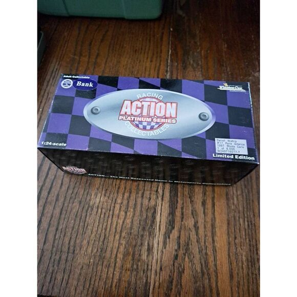 Vintage Action Collectibles Darrell Waltrip Parts America Die Cast Nascar Bank - Picture 8 of 9